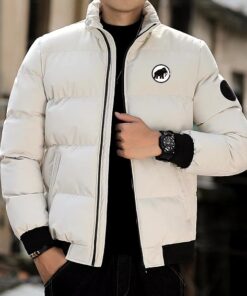 • معاطف بياقة قائمة للرجال